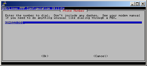 gnu-dial number