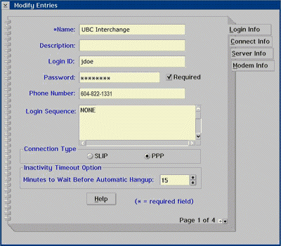 OS2-new dial-up entry