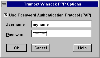 trumpet winsock 2.1f options